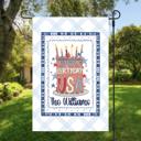  Patriotic Garden Flags - Celebrate USA 250 - Personalized