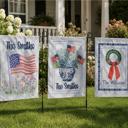  Patriotic Garden Flags - Celebrate USA 250 - Personalized