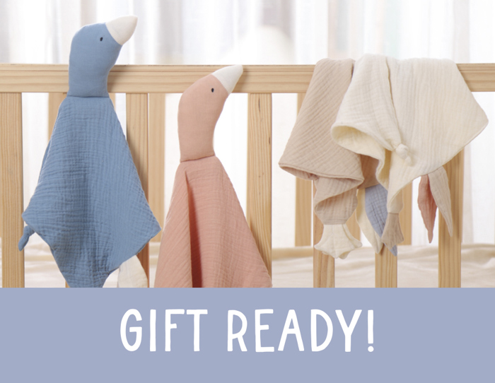 Muslin Lovey Gift Set For Baby
