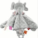  Elephant Baby Comforter Security Minky Blanket