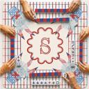  Personalized Patriotic USA Summer Mahjong Mat  with bag