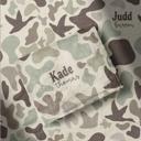  Personalized  Duck Camo Minky Blanket - 3 Sizes