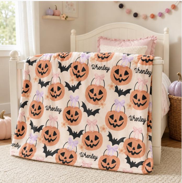 Personalized Halloween Blankets - 7 Patterns