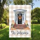 12" x 18" Double Sided Personalized Fall Pumpkin Welcome Home Garden Flag