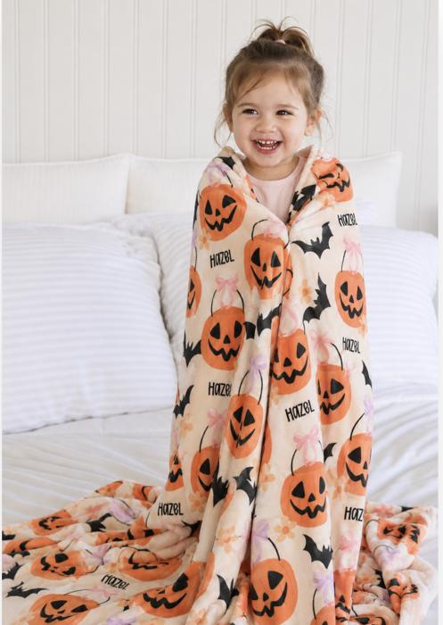 Personalized Halloween Blankets - 7 Patterns
