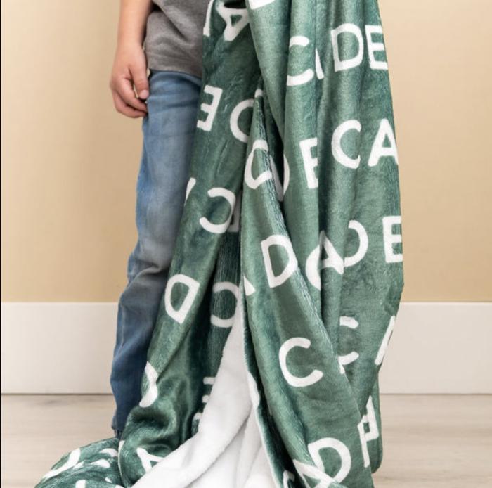 Personalized Blanket - Kids Name Blanket, Baby Blanket
