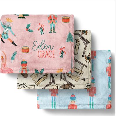 Personalized Christmas Blankets - 3 Sizes