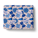 Blue 60x80 Personalized Cheerleader Blanket