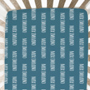 Standard Crib Sheet Custom Name Crib Sheet