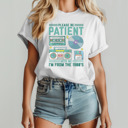  Please Be Patient I'm From The 1900's Funny Graphic Tee T-Shirt