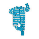  Bamboo Baby Pajamas - Waves