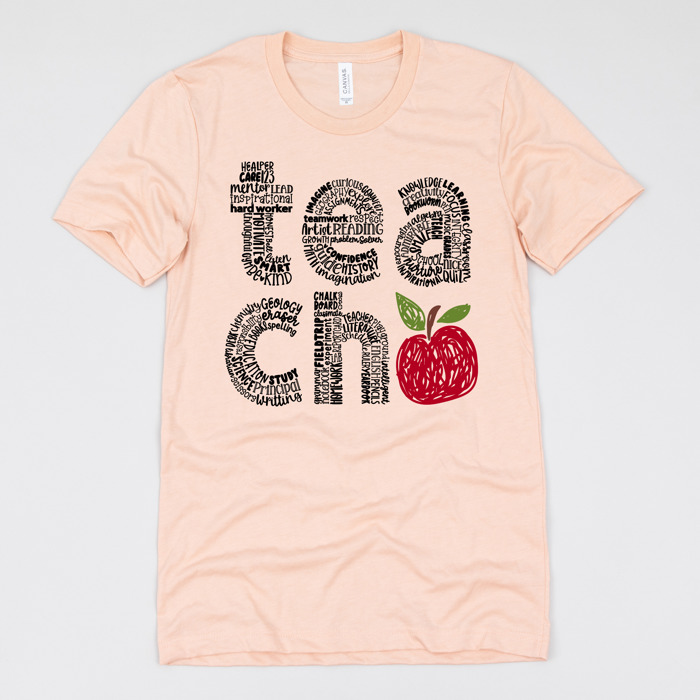 Teacher Graphic Tee for Back to School, Teacher Gifts, and Educators