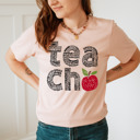  Teacher Graphic Tee for Back to School, Teacher Gifts, and Educators