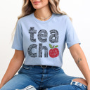  Teacher Graphic Tee for Back to School, Teacher Gifts, and Educators