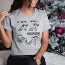  All I Want For Christmas Meme Parody Bella Canvas Tee