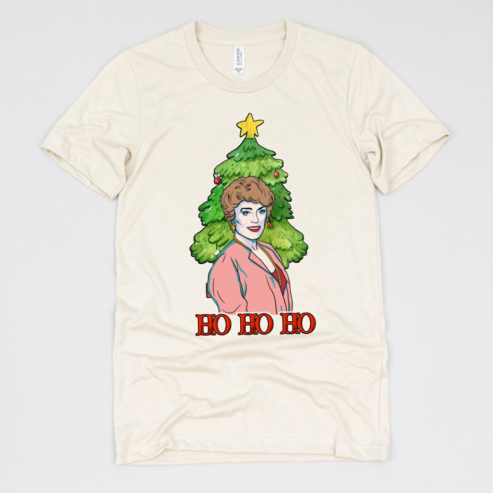 Golden Girls Christmas Tees - Funny Retro Holiday Tops for Christmas Parties, Coworker Gifts, Secret Santa, Classic TV Fans, and Hilarious Gift Ideas