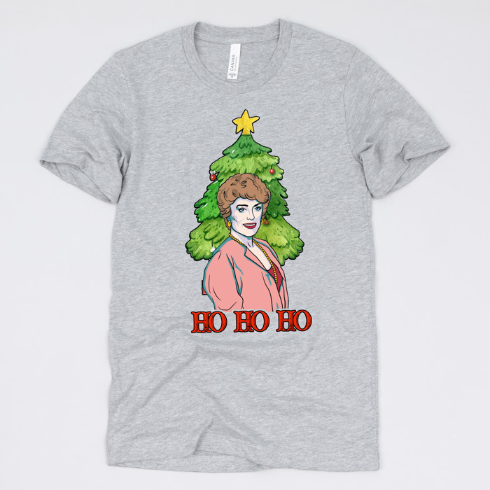 Golden Girls Christmas Tees - Funny Retro Holiday Tops for Christmas Parties, Coworker Gifts, Secret Santa, Classic TV Fans, and Hilarious Gift Ideas