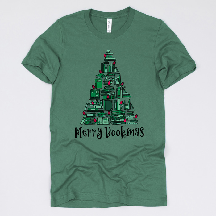 Cozy Christmas Reading T-Shirts - Festive Holiday Book Lover Tees for Teachers, Librarians, Bookworms, and Cozy Gift Ideas
