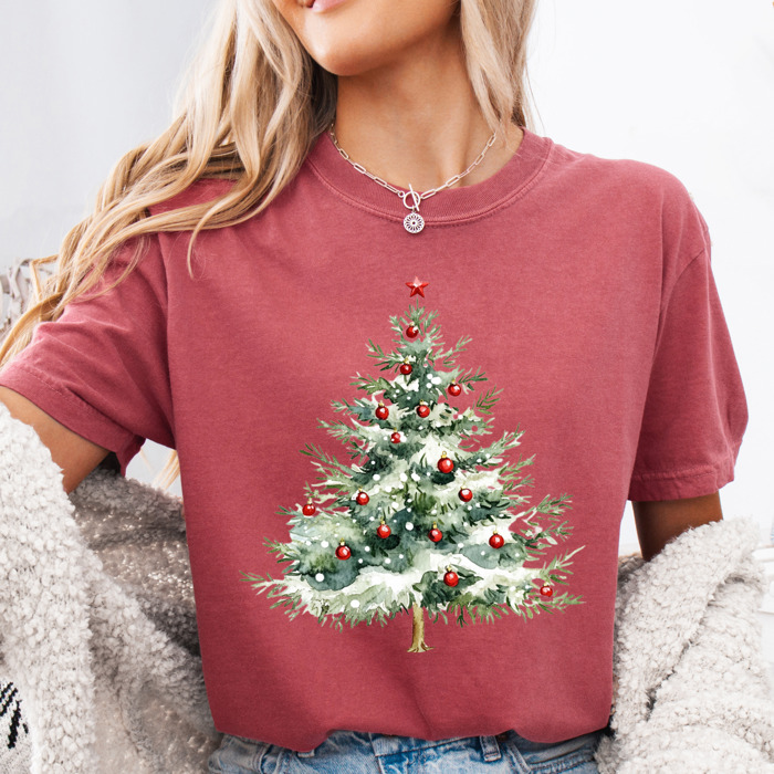 Vintage Christmas T-Shirts – Retro Holiday Tees with Santa, Snowman, Reindeer, and Festive Nostalgia