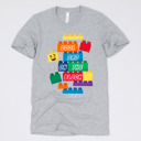 Medium (UNISEX) Cool Dad On The Block: Athletic Grey Fandom Dad Gift Graphic Tees – Funny Parody and Pop Culture Tees for Dads