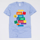 Medium (UNISEX) Cool Dad On The Block: Heather Blue Fandom Dad Gift Graphic Tees – Funny Parody and Pop Culture Tees for Dads