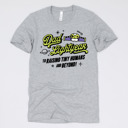 Medium (UNISEX) Dad Lightyear: Athletic Grey Fandom Dad Gift Graphic Tees – Funny Parody and Pop Culture Tees for Dads