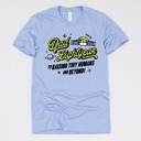 Medium (UNISEX) Dad Lightyear: Heather Blue Fandom Dad Gift Graphic Tees – Funny Parody and Pop Culture Tees for Dads