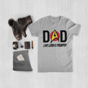  Parody Dad Gift Bella Canvas Tees