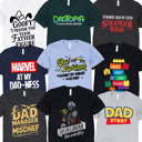  Fandom Dad Gift Graphic Tees – Funny Parody and Pop Culture Tees for Dads