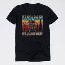 Medium Black (It's Not A Dad Bod It's A Father Figure) Funny Dad Gift Tees – Puns, Camping, Fishing, and Outdoorsy Humor