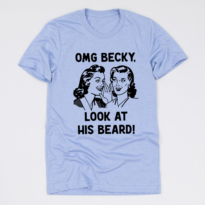 Men’s Beard Humor Tee – Pop Culture Pun Gift for Dad's