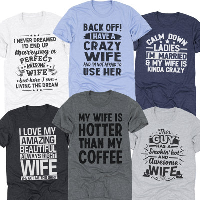 Funny Husband T-Shirts – Humorous Gift Tees for Men