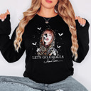  Bella Canvas Shania Twain Let’s Go Ghouls Sweater – Trendy Halloween Pullover, Perfect Pumpkin Patch, Popular Mom & Teacher Top, Fun Gift Idea