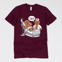 Small (UNISEX) Have You Tried Icing It: Maroon Christmas Nurse T-Shirts – Cute Holiday Gift Tees for Nurses, Labor and Delivery, CNAs, and Healthcare