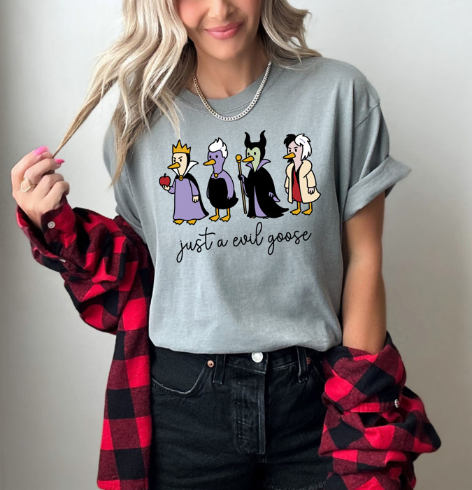 Just Another Evil Goose Halloween Tee – Spooky Goose Shirt, Funny Halloween Top, Trick-or-Treat Favorite