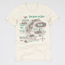 Medium (UNISEX) The Land Of Dad: Natural Fandom Dad Gift Graphic Tees – Funny Parody and Pop Culture Shirts for Dads