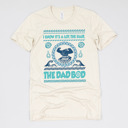 Medium (UNISEX) Maui Dad Bod: Natural Fandom Dad Gift Graphic Tees – Funny Parody and Pop Culture Shirts for Dads