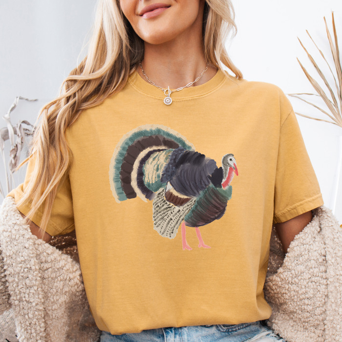 Cozy Thanksgiving Holiday Tees – Pumpkins, Turkeys, and Thankful Vibes, Family Gatherings, Holiday Comfort, Trendy Friendsgiving