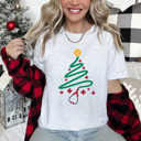  Cute Christmas Nurse Bella Canvas Graphic Tee