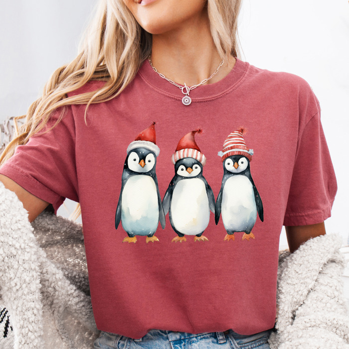 Vintage Christmas T-Shirts – Retro Holiday Tees with Santa, Snowman, Reindeer, and Festive Nostalgia