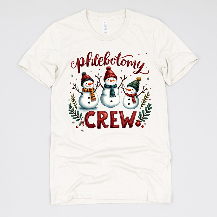 Christmas Medical Crew T-Shirts – Festive Holiday Tees for Nurses, Lab Techs, Pharmacists, Healthcare Teams and Xmas Gift Ideas