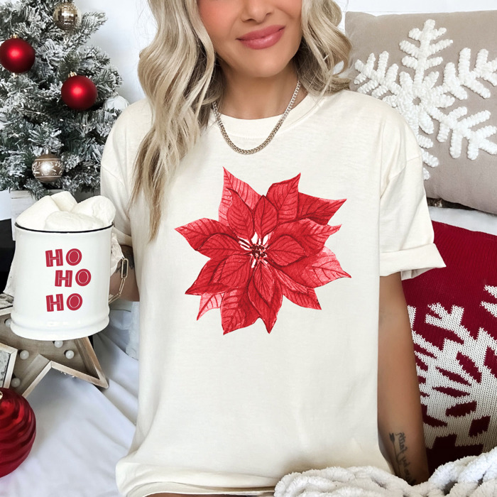 Trendy Christmas T-Shirts, Santa, Reindeer, Gingerbread, and Festive Holiday Graphic Tees for Cookie Exchanges, Christmas Lights, and Holiday Gifts