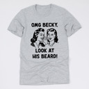  Men’s Beard Humor Tee – Pop Culture Pun Gift for Dad's