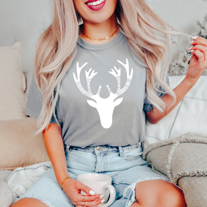 Trendy Christmas T-Shirts, Santa, Reindeer, Gingerbread, and Festive Holiday Graphic Tees for Cookie Exchanges, Christmas Lights, and Holiday Gifts