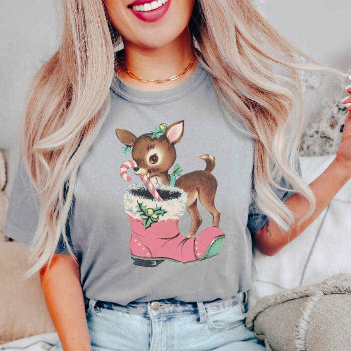 Vintage Minty Christmas Holiday Tees – Santa, Reindeer, Snowman, Noël, and Poinsettia for Classic Holiday Cheer, Cozy Winter Style, and Holiday Gift Ideas
