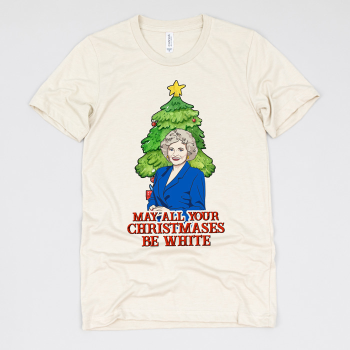 Golden Girls Christmas Tees - Funny Retro Holiday Tops for Christmas Parties, Coworker Gifts, Secret Santa, Classic TV Fans, and Hilarious Gift Ideas
