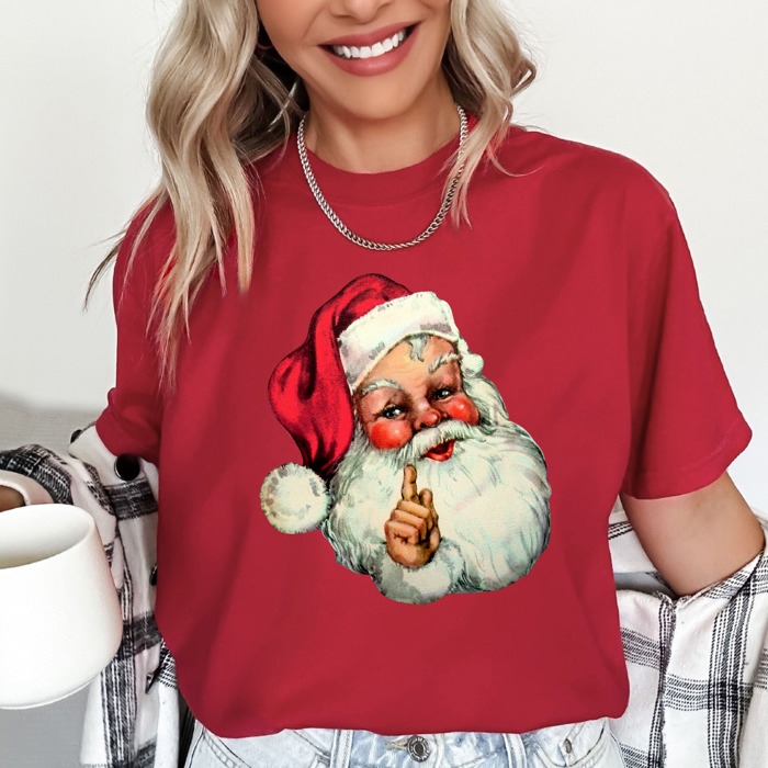 Vintage Christmas T-Shirts – Retro Holiday Tees with Santa, Snowman, Reindeer, and Festive Nostalgia