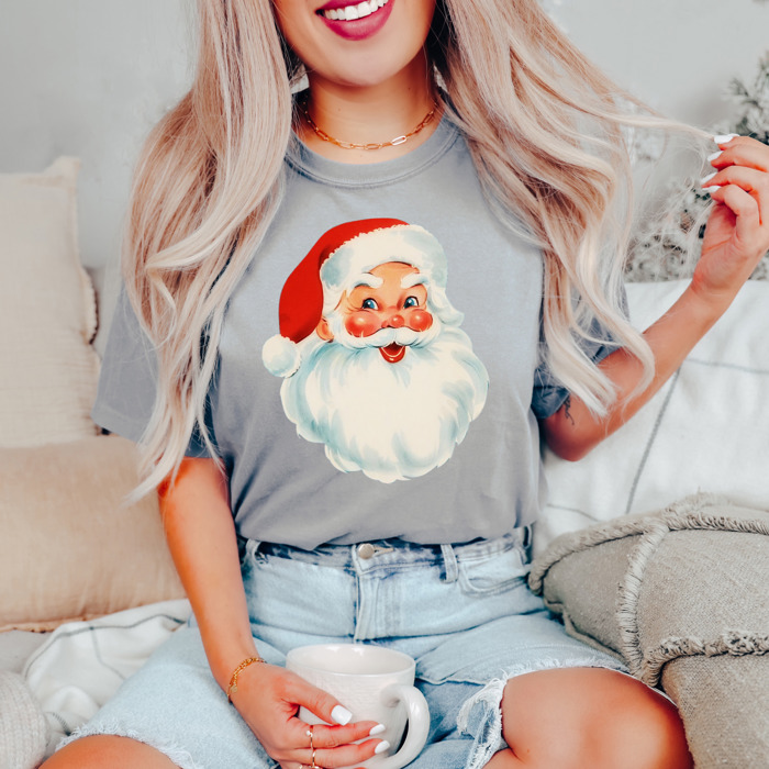 Trendy Christmas T-Shirts, Santa, Reindeer, Gingerbread, and Festive Holiday Graphic Tees for Cookie Exchanges, Christmas Lights, and Holiday Gifts