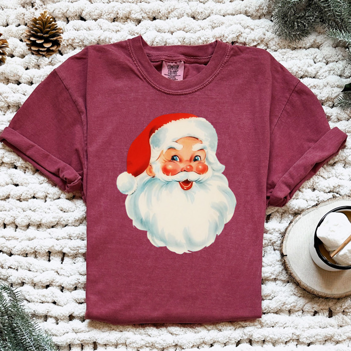 Trendy Christmas T-Shirts, Santa, Reindeer, Gingerbread, and Festive Holiday Graphic Tees for Cookie Exchanges, Christmas Lights, and Holiday Gifts