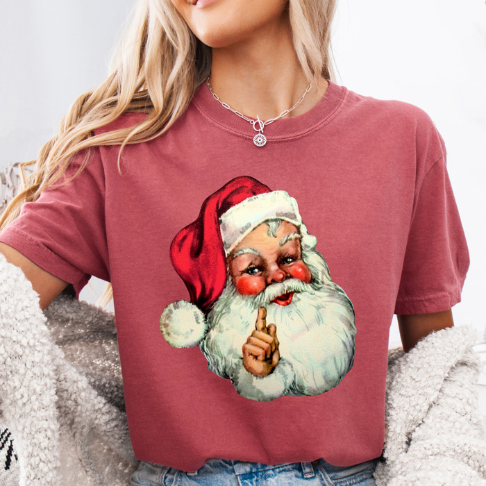 Vintage Christmas T-Shirts – Retro Holiday Tees with Santa, Snowman, Reindeer, and Festive Nostalgia